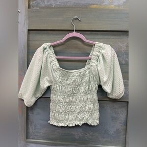 Women’s Smock Wrap Top